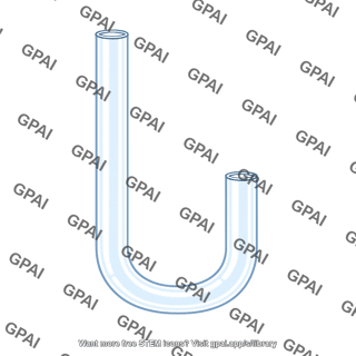 J shaped tube