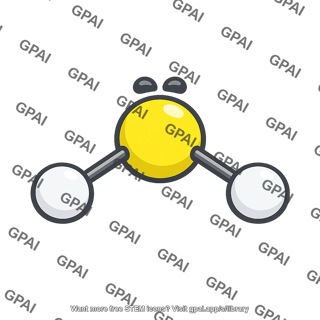 Hydrogen sulfide molecule