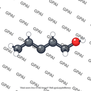 Pentanol molecule