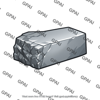 Iron metal piece