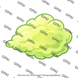 Chlorine gas cloud