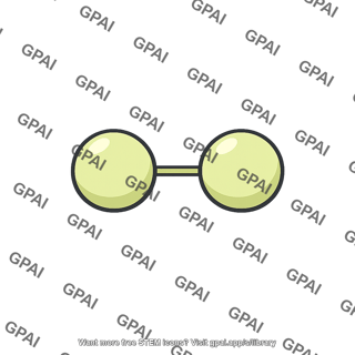 Fluorine gas molecule