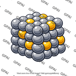 Substitutional alloy crystal