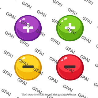 Cation and anion icons