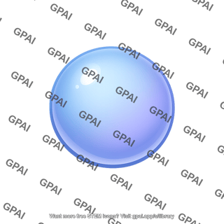 Noble gas atom sphere