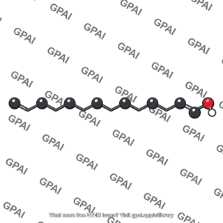 N octyl alcohol molecule