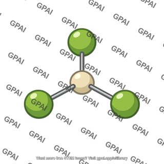 Trigonal planar molecule