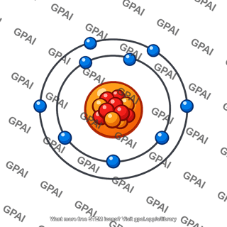 Stylized atom