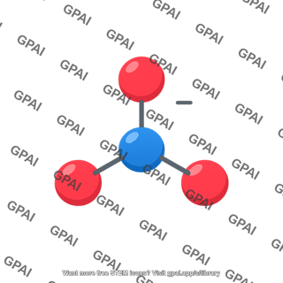 Nitrate ion 3d