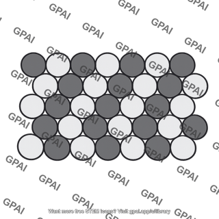 Sphere packing pattern ab