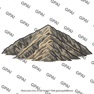 Rocky mountain peak