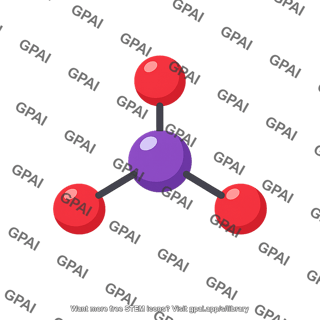 Trigonal planar molecule