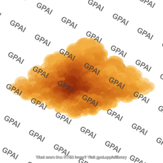 Nitrogen dioxide gas brown