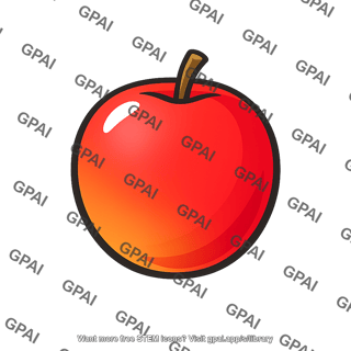 Red apple