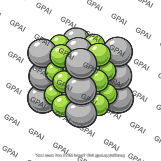 Fluorite crystal structure