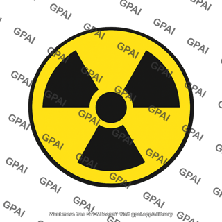 Radioactive trefoil symbol