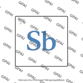 Antimony element symbol