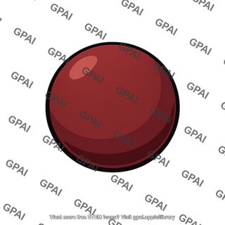 Red sphere