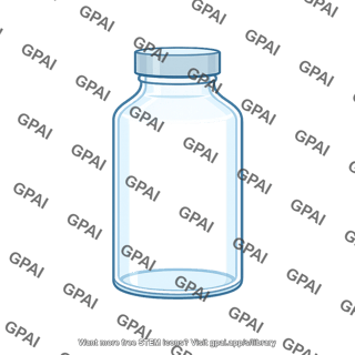 Glass vial