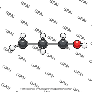 1-propanol molecule