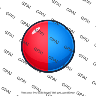 Bicolor sphere