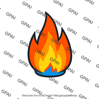 Combustion flame