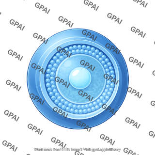 Trilayer microsphere small core