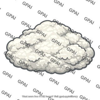 Fluffy cloud