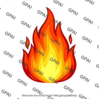 Stylized flame