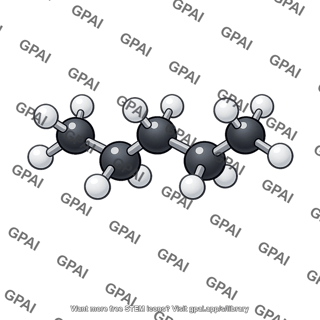 Pentane molecule