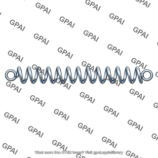 Stretched spring
