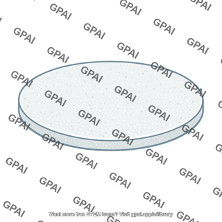 Porous glass disc