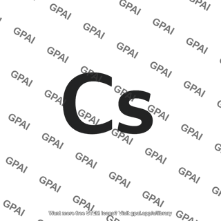 Cesium symbol