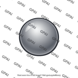 Grey sphere