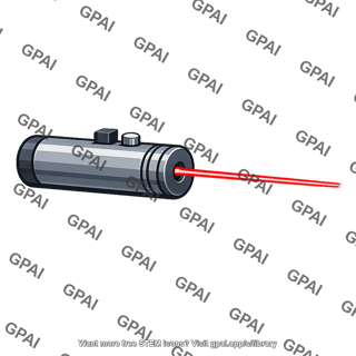 Laser emitting beam