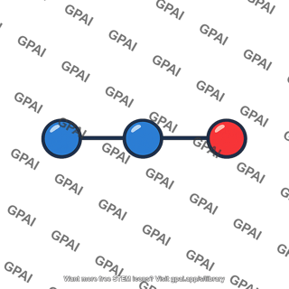 Nitrous oxide molecule