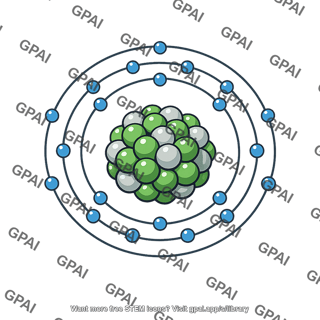 Stylized atom