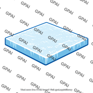 Ice surface patch