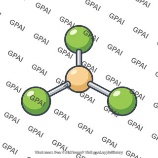 Trigonal planar molecule