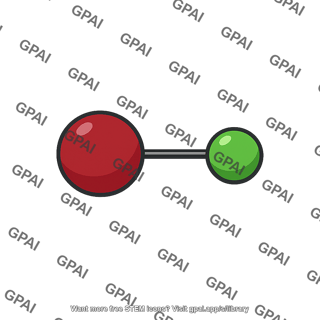 Bromine monochloride molecule