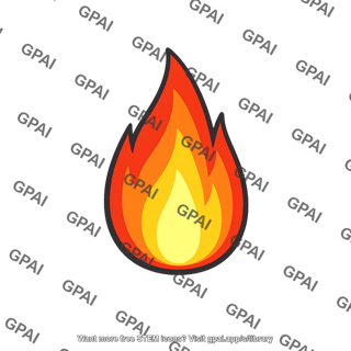 Stylized flame