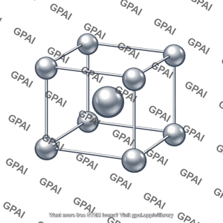 Body centered cubic iron