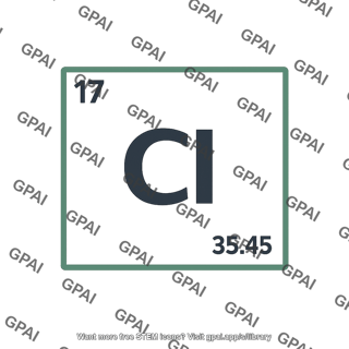 Chlorine element symbol