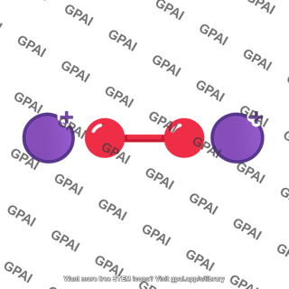 Potassium peroxide ionic structure
