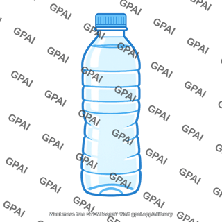 Plastic water bottle original
