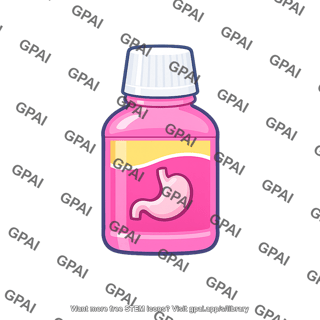 Pepto bismol bottle