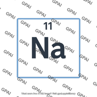Sodium element box