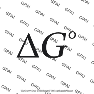 Standard gibbs free energy symbol delta g standard