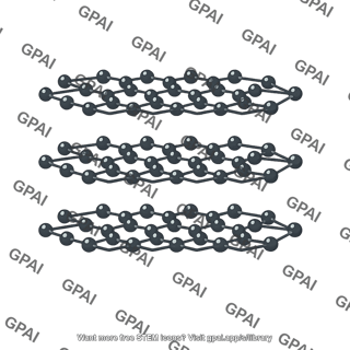 Graphite atomic structure