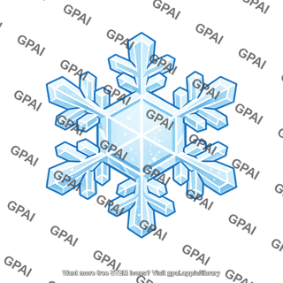 Snowflake crystal